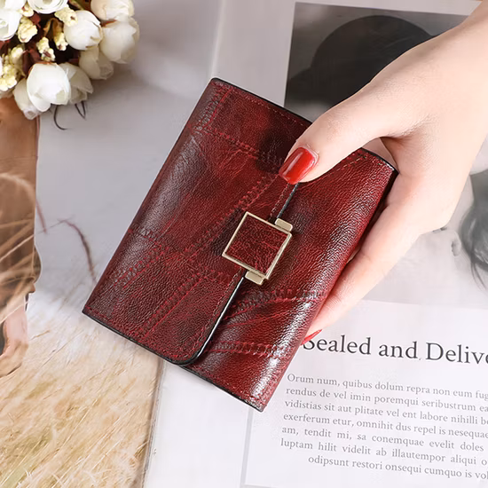 高品質 Pu レザー女性財布クレジットカードホルダーレディースカードホルダージッパー財布ファッション財布女性のための